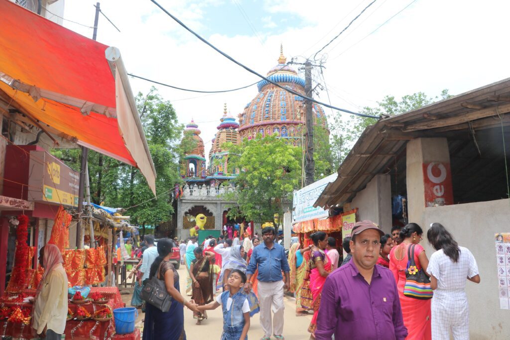 front view of Dewri Mandir