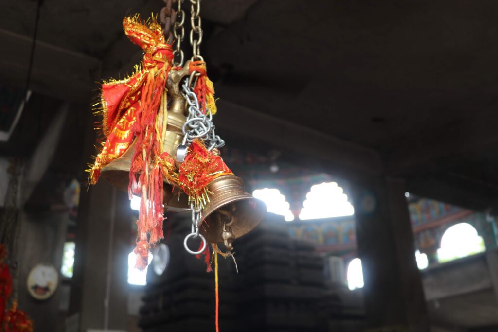 bells in dewri mandir