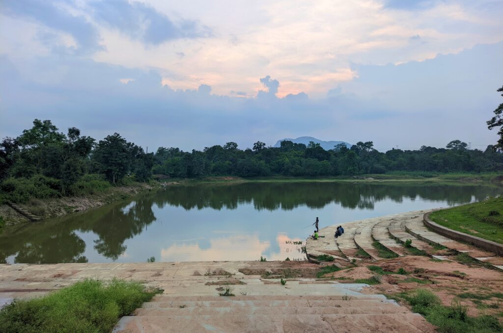 pond near the sun temple