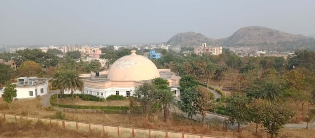 Ariel view of science centre 